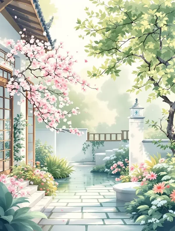 庭院四季